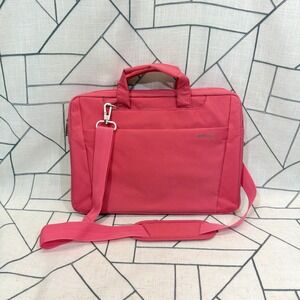 Brinch Laptop Bag 15.6 Inch Pink Messenger Shoulder Briefcase Case Sleeve